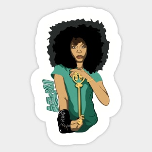 Badu Key To Music Sticker